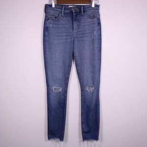 Universal Thread Jeans Womens 4/27 R Blue Stretch Denim Skinny Fit27x28.75